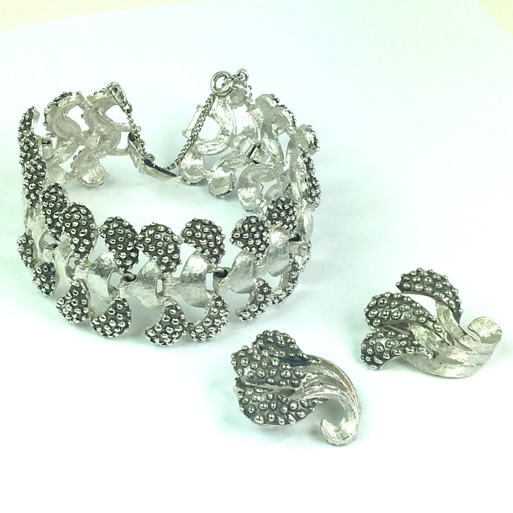 Vintage Charel Bracelet And Earring Set